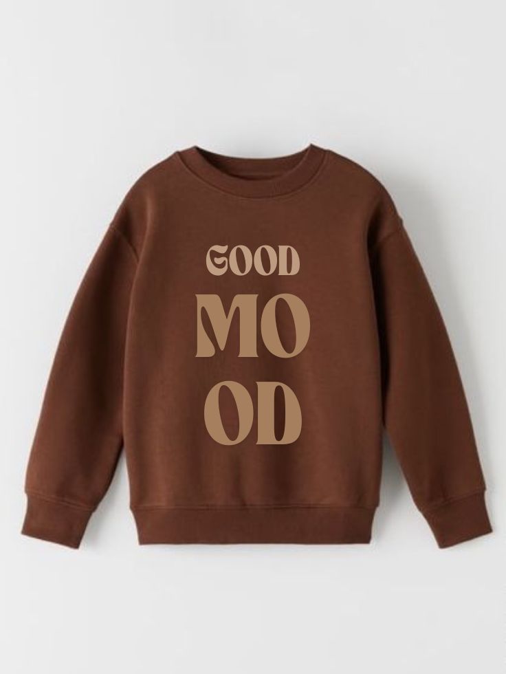 Oversized Sweatshirt Fleece Cotton Blend Fabric