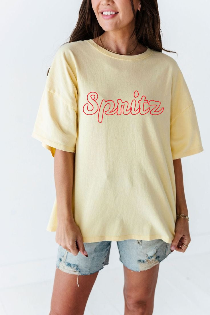 Women's Oversized T-shirt - Sunset Spritz
