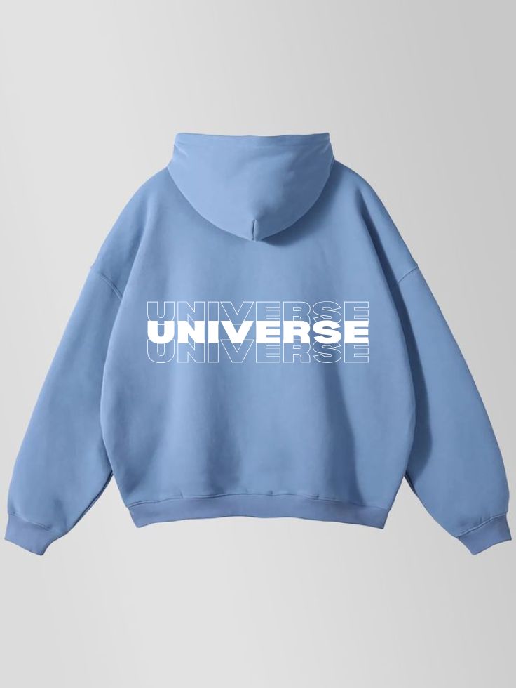 Pullover Oversized Hoodie- UNIVERSE