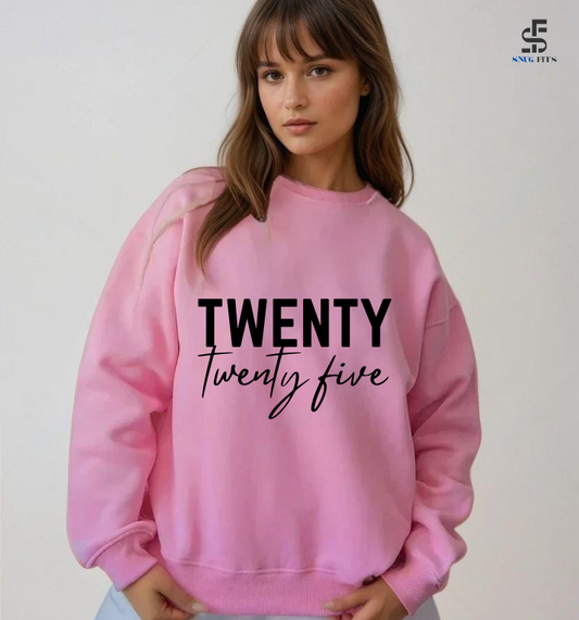 Unisex Oversized Sweatshirt- Twenty Twenty Five