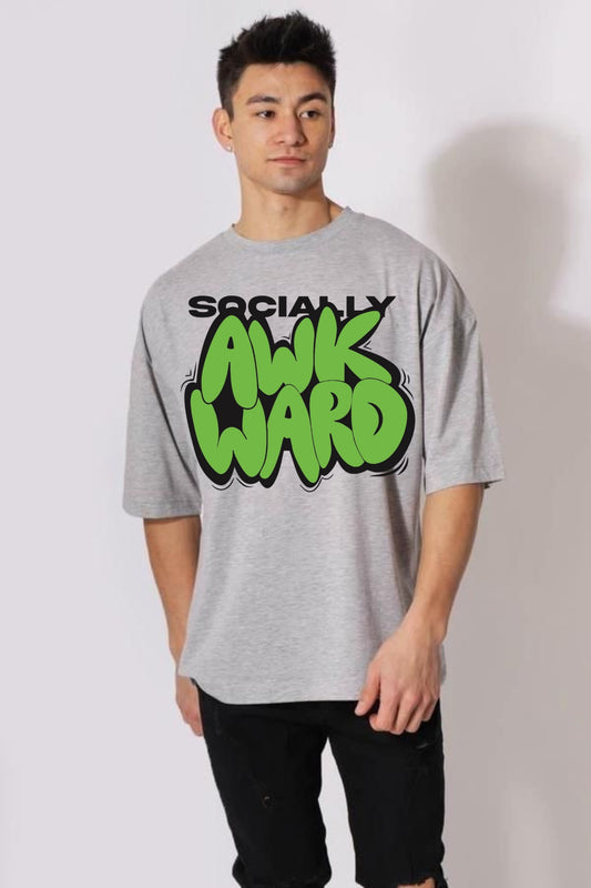 Oversized T-Shirt “Socially Awkward”