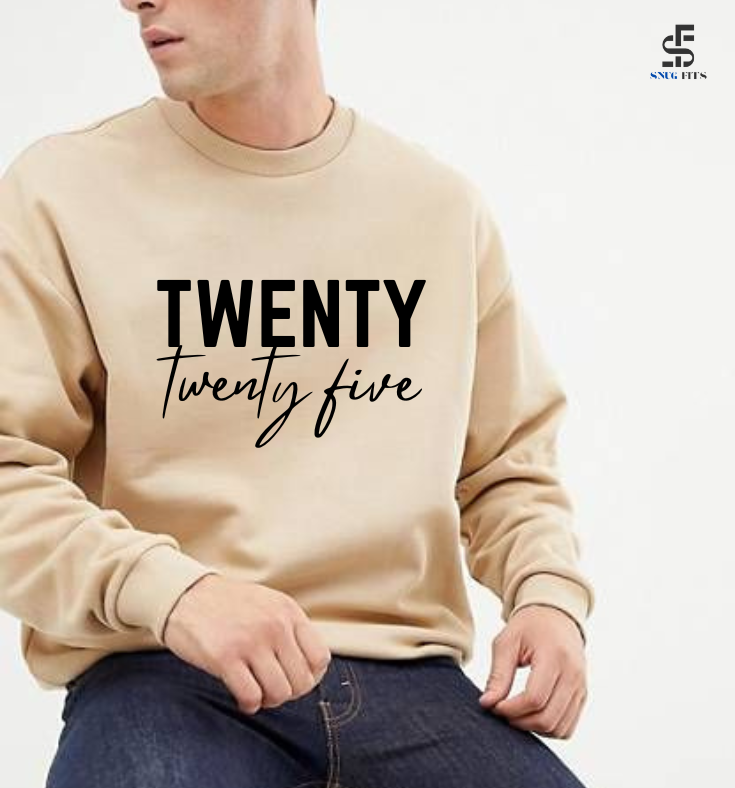 Unisex Oversized Sweatshirt- Twenty Twenty Five