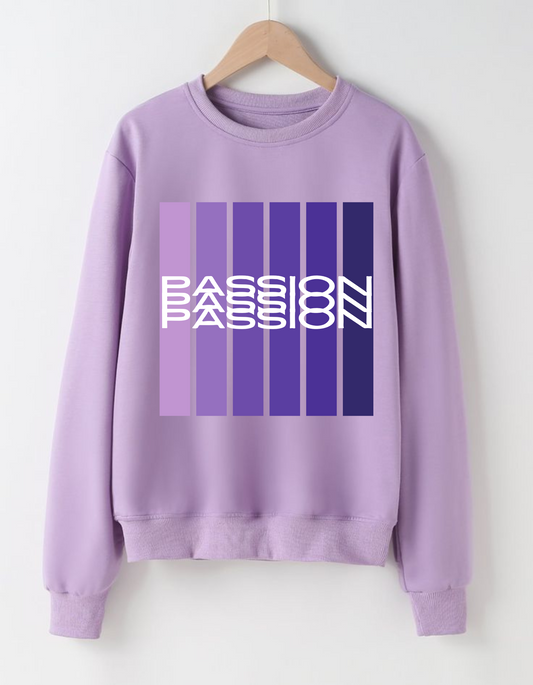 Lavender Oversized Sweatshirt
