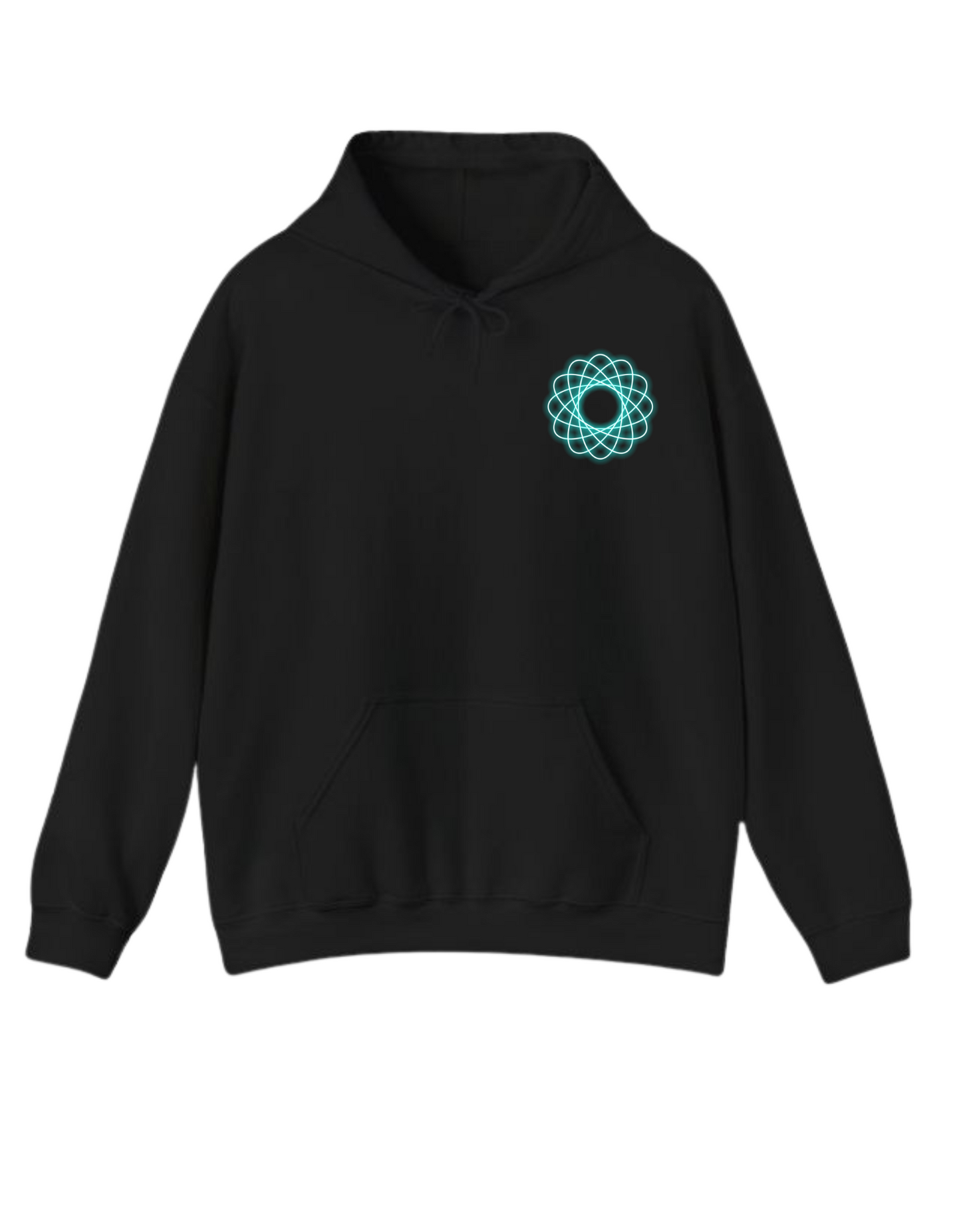 Black Graphic Hoodie