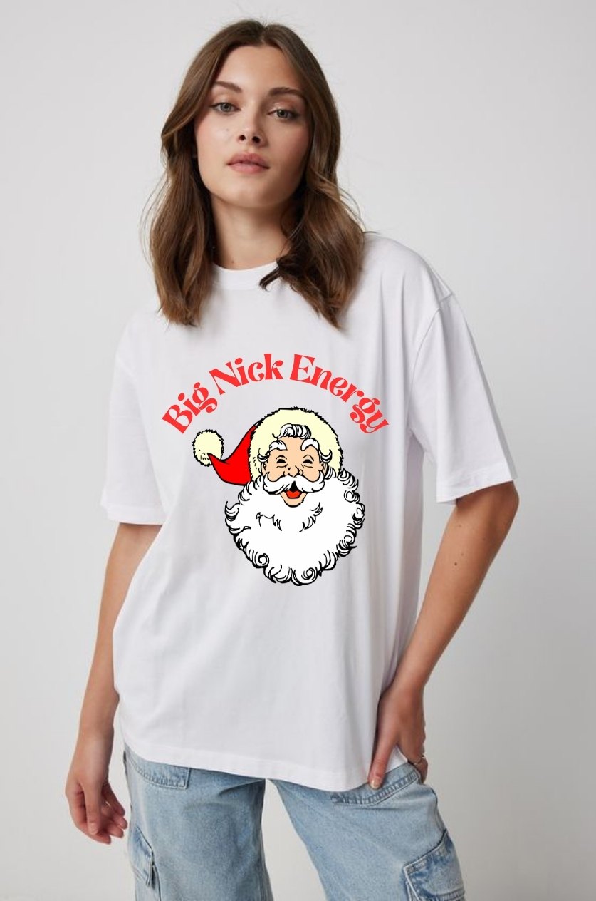 Women's Oversized T-shirt- Christmas Collection