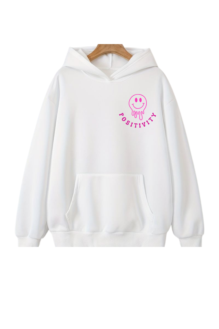 Oversized Hoodie- Fleece Basic Pullover Hoodie